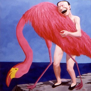 Yue Minjun Loving Bird